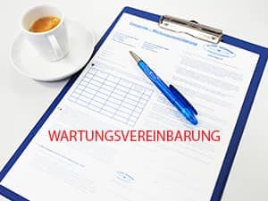 Wartungsvereinbarung für Gasgeräte